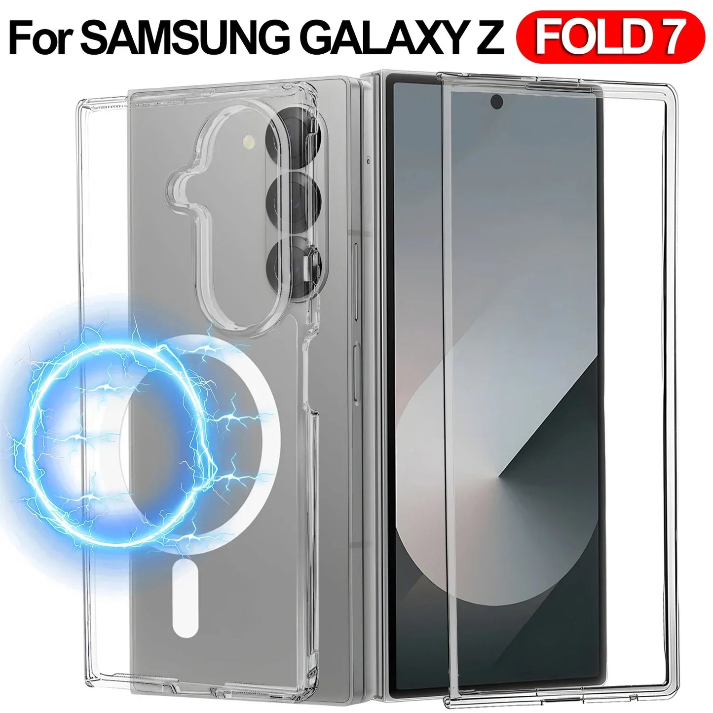 Magnetic Clear Shockproof Case