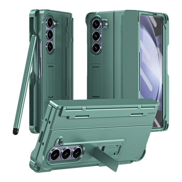 Folding Case with Pen and Hinge Guard