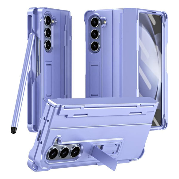 Folding Case with Pen and Hinge Guard